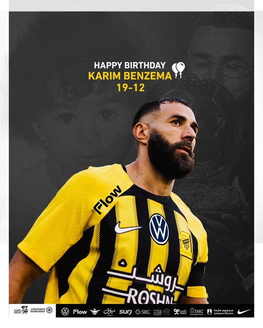 🎉 Happy Birthday, Karim Benzema! 🎂