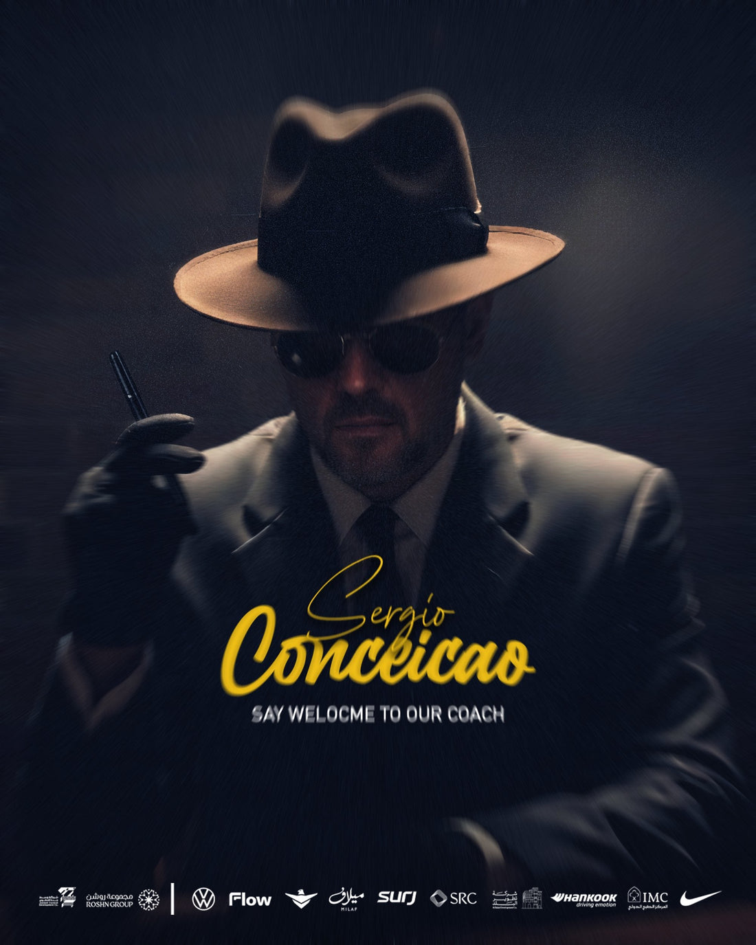 Welcome, our new coach Conceição