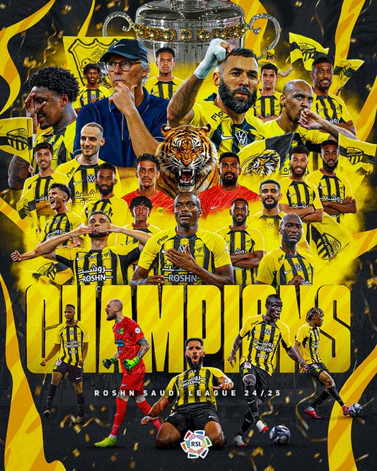 Champion of the Roshn Saudi League 2024/25