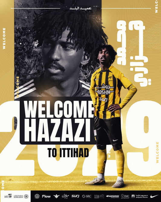 Welcome Hazazi: A New Tiger Joins Al Ittihad