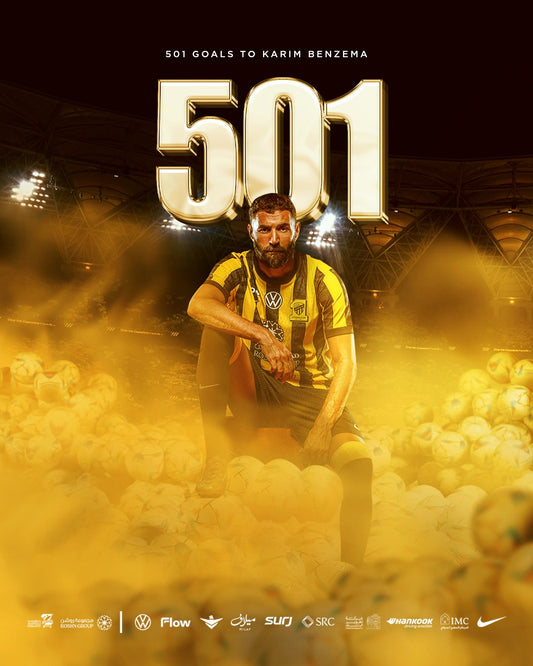 Karim Hits the 501 Goal Milestone! 🟡⚫️🐅